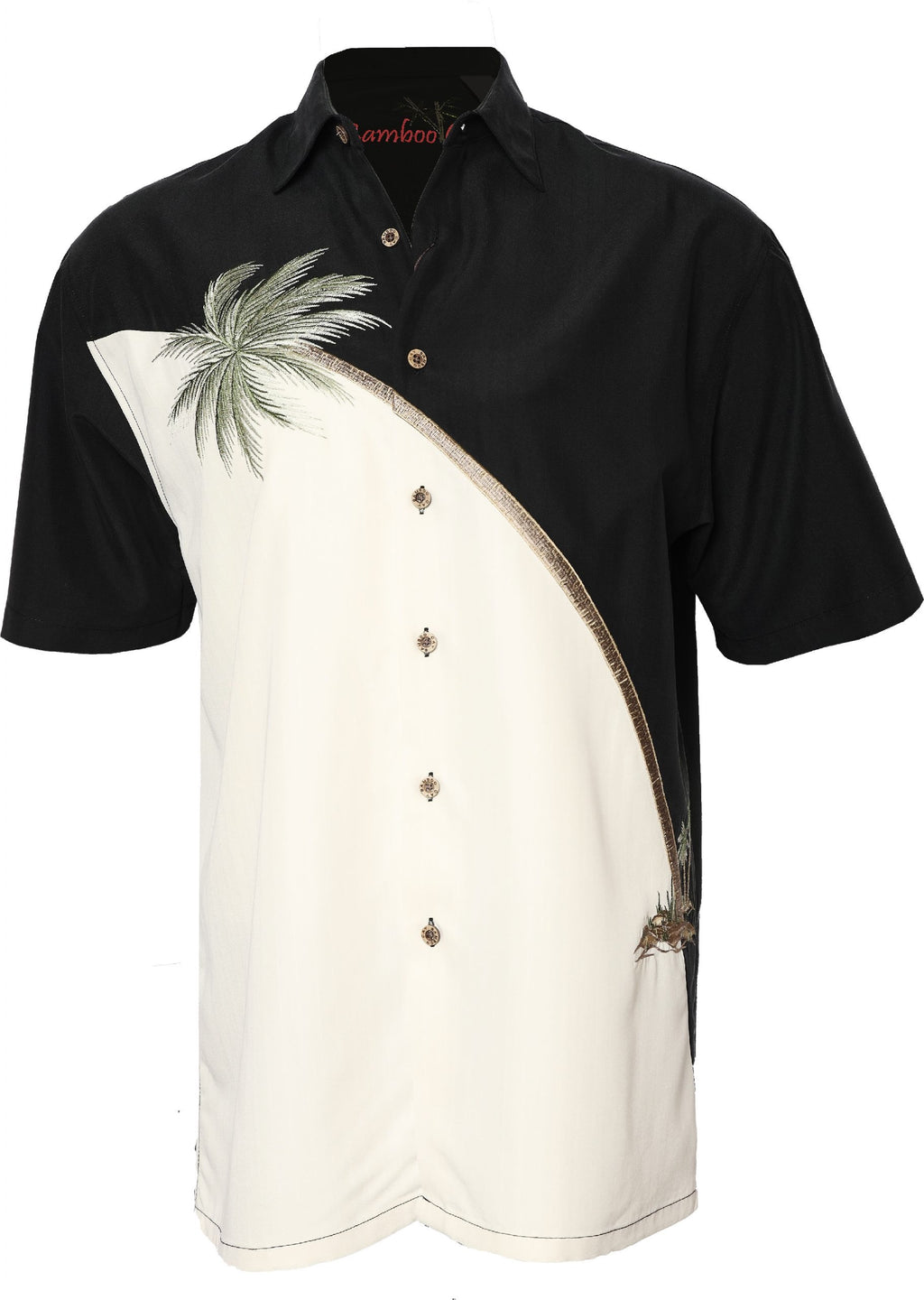 Black/Cream, Salmon, Slate Leaning Palm