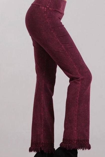 Chatoyant Single Fringe Pants