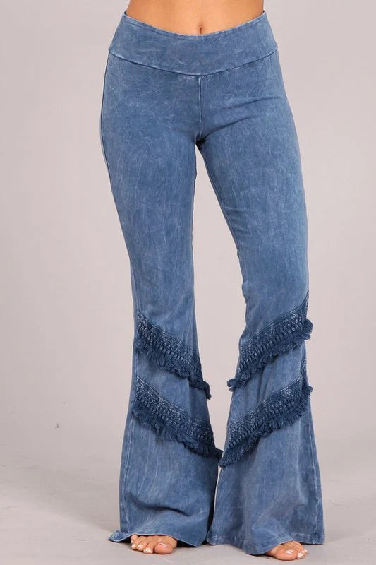 Double Fringe Bell Bottom