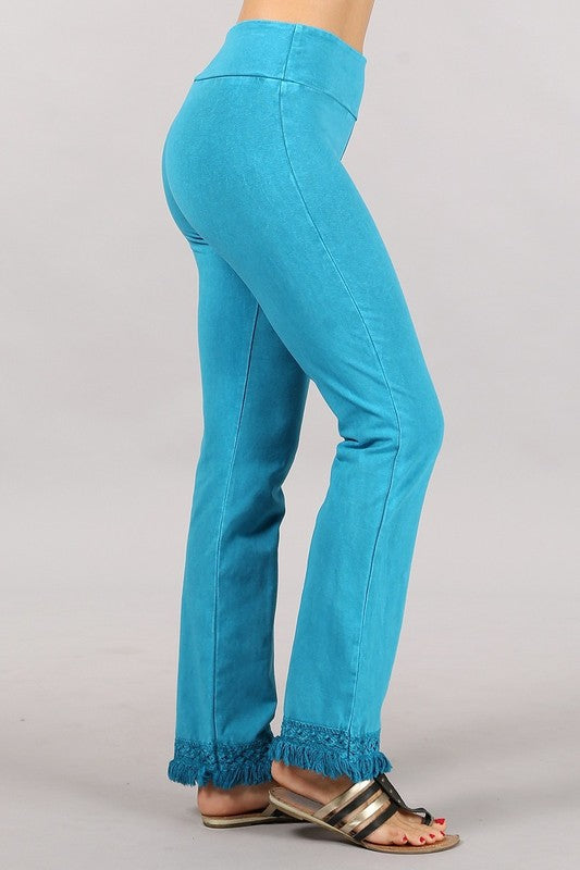 Chatoyant Single Fringe Pants