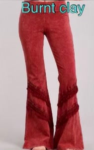 Double Fringe Bell Bottom