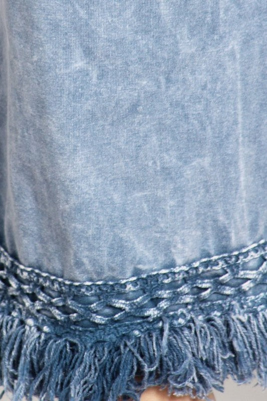 Chatoyant Single Fringe Pants