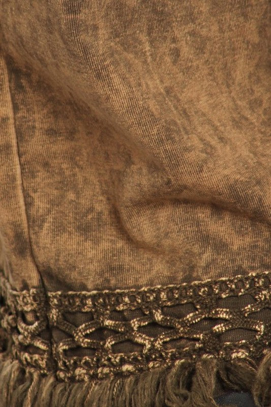 Chatoyant Single Fringe Pants